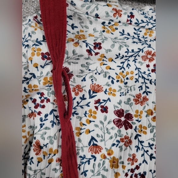 Toddler girl 3t burgundy dress - Picture 7 of 8